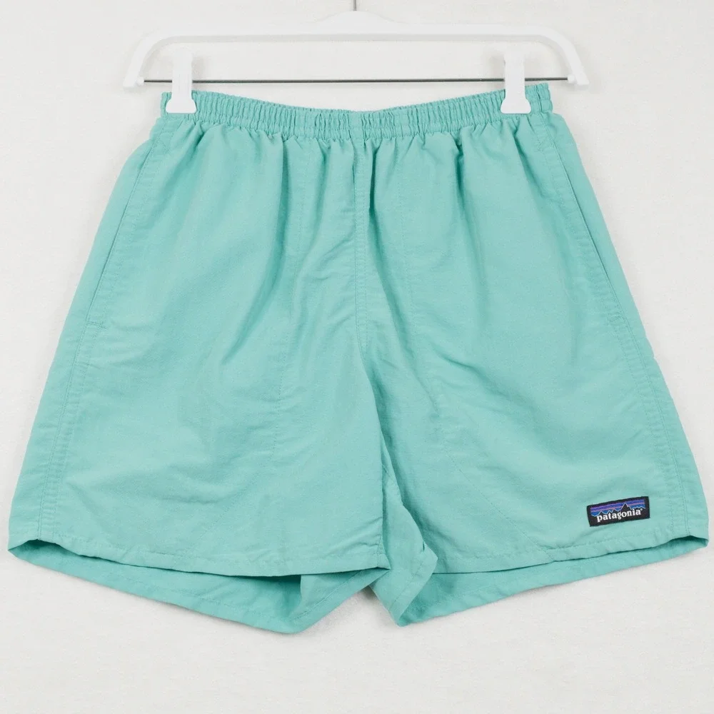 PATAGONIA Baggies Shorts Swim Trunks Outdoor Green Mens Sz XS